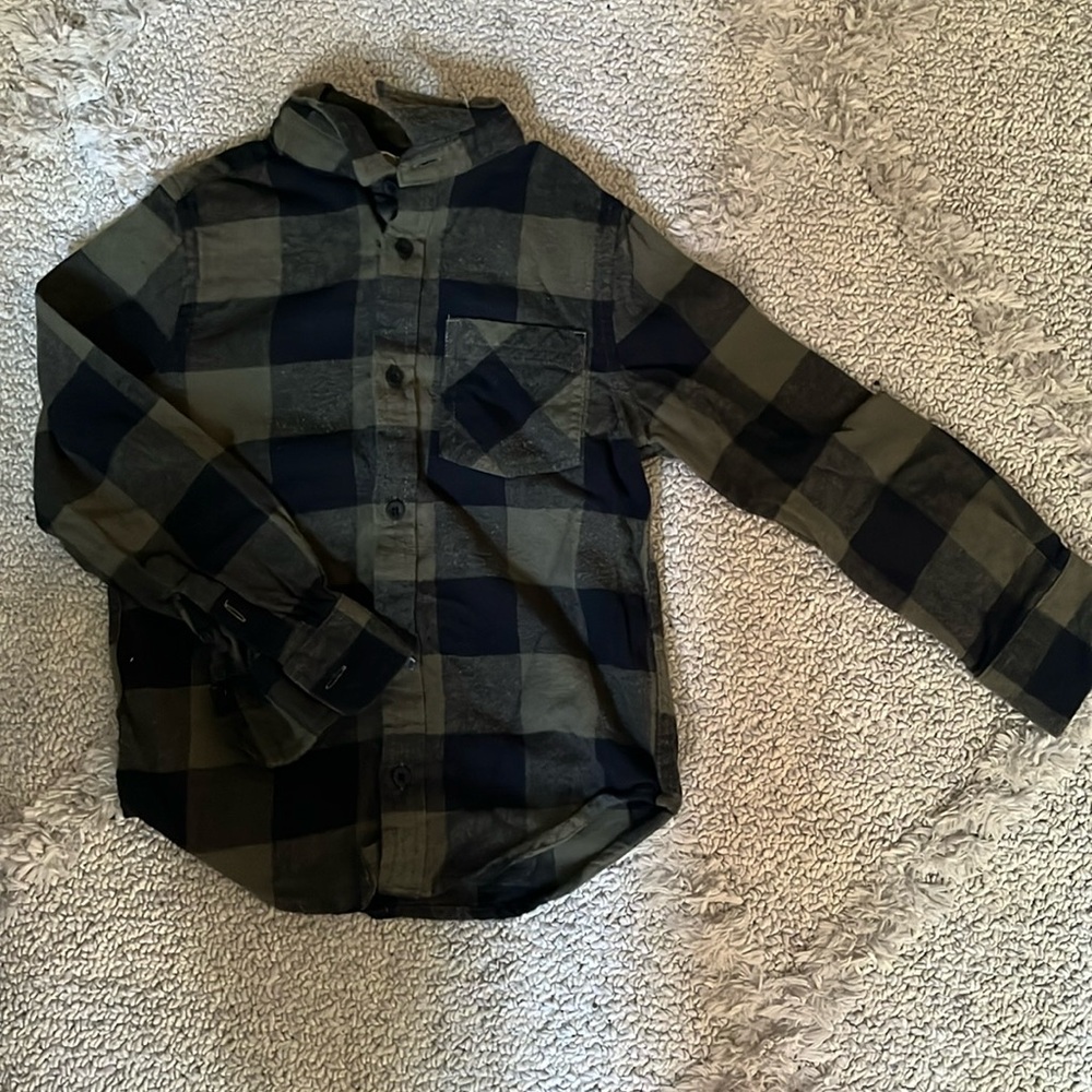 Medium button down flannel NWOT